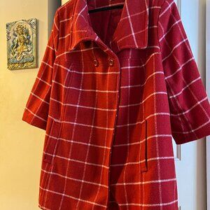 gorgeous lined wool coat